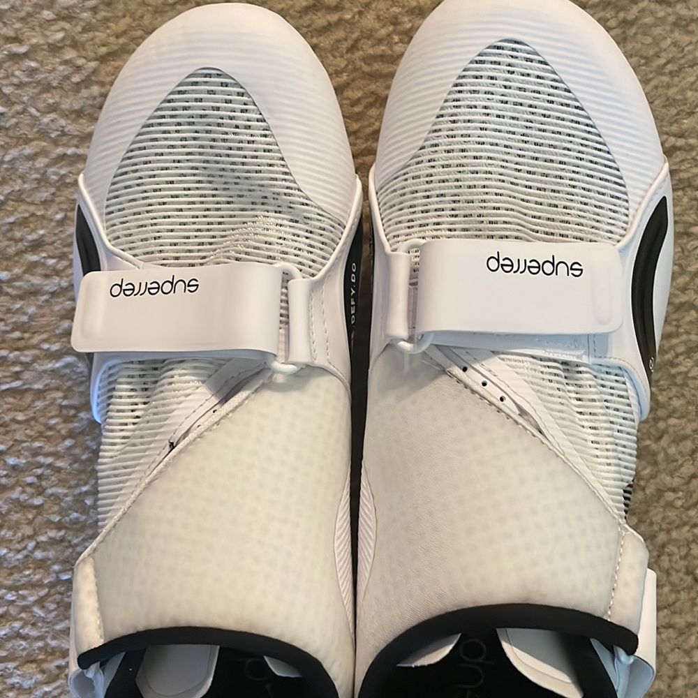 Men’s Nike Superrep Cycling Shoes. Peloton. White And… Gem